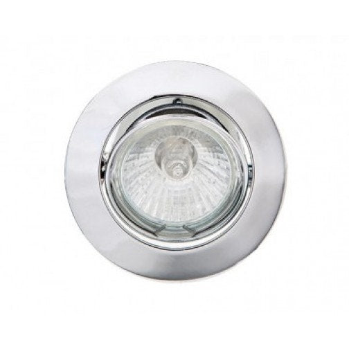 Foco Embutido Niquel Fijo Gu10 50W