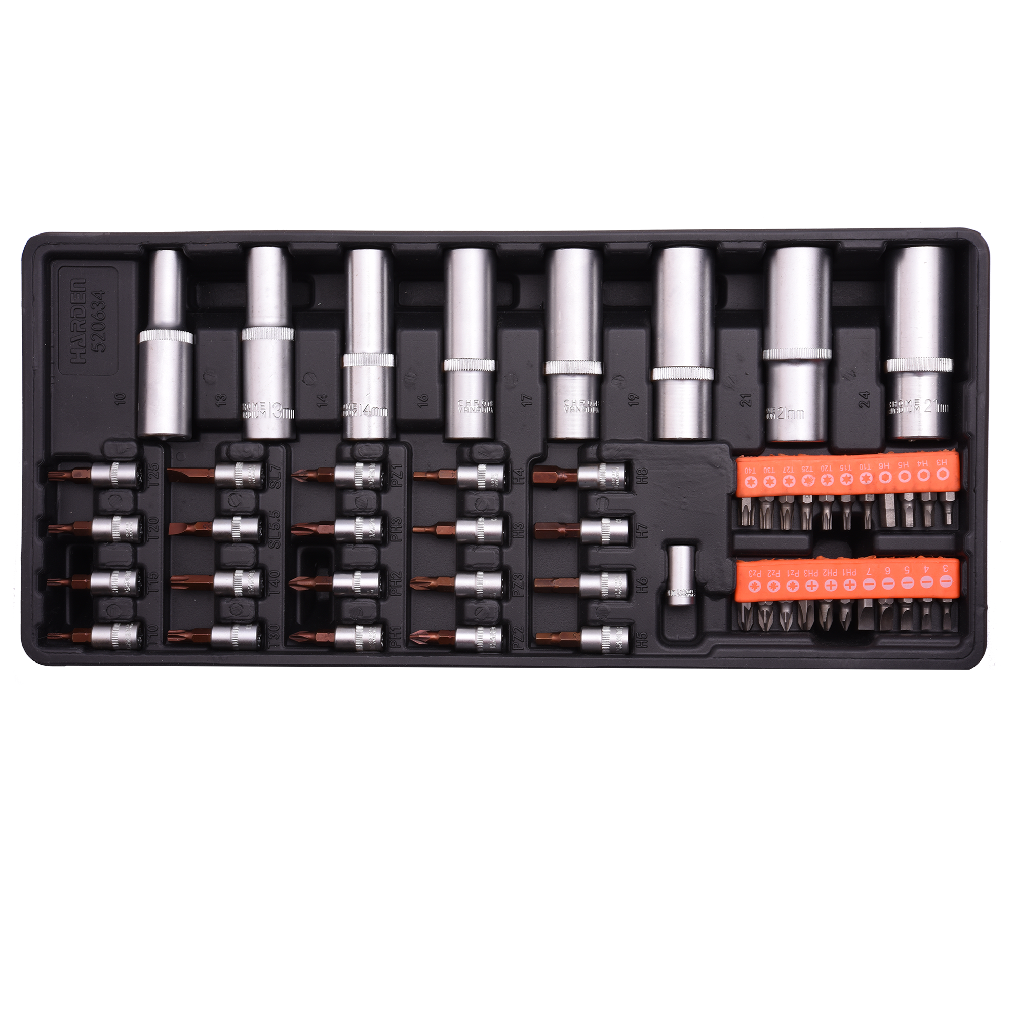 Harden Carro Herramientas 7 Cajones Met 520605