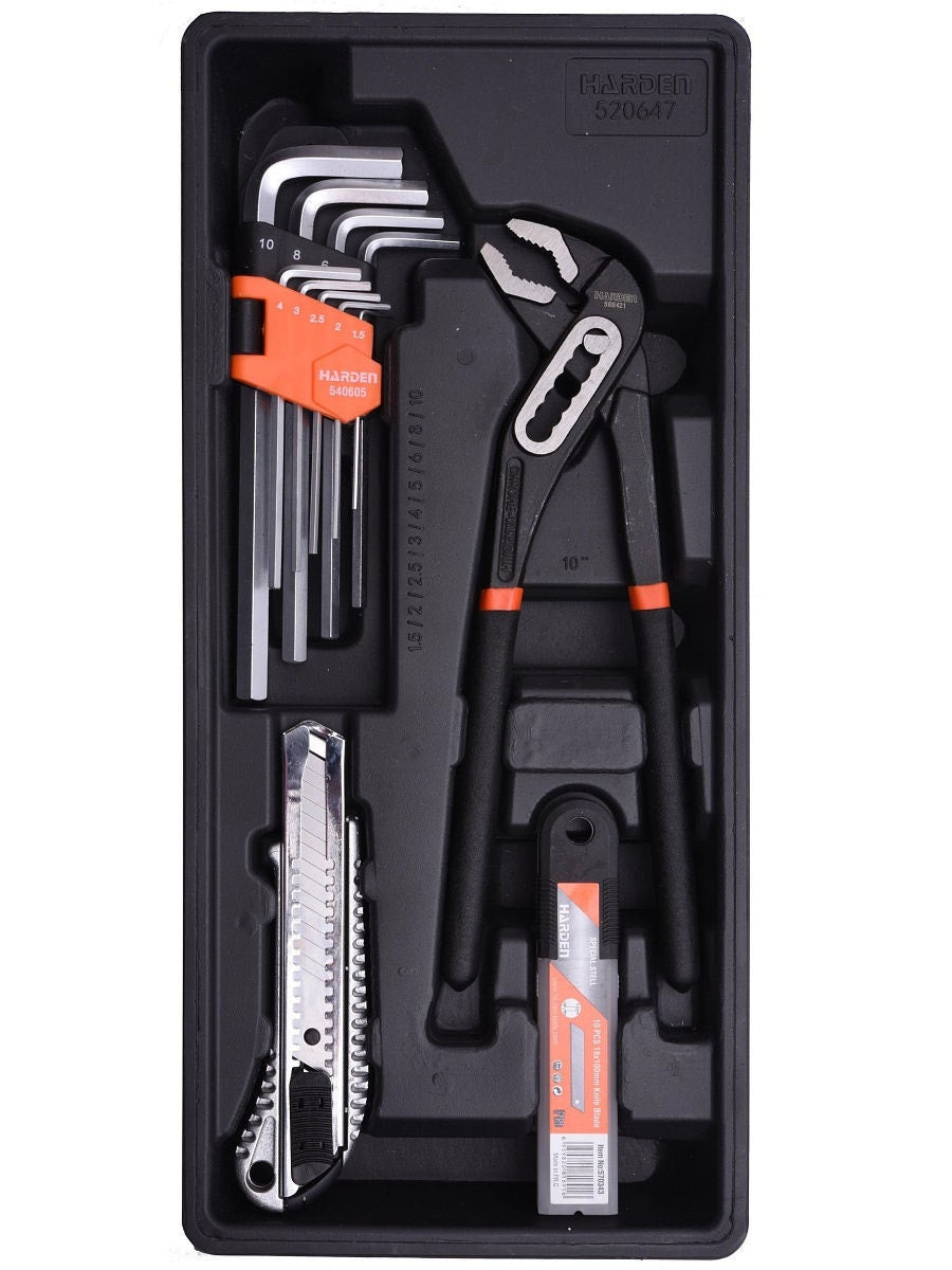 Harden Carro Herramientas 7 Cajones Met 520605