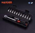 Harden Juego Llave Torque 13P 5-25Nm 1/4" 538014