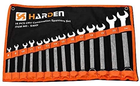 Harden Juego Llaves Punta Corona  14 Pzs 8-24