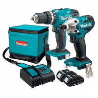 Makita Taladro Inalamambrico Dhp453 + Atornillador Impacto Dtd156