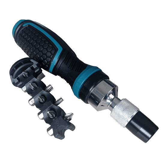 Makita Set Destornillador 8Pc Rachet Y Puntas E-10942