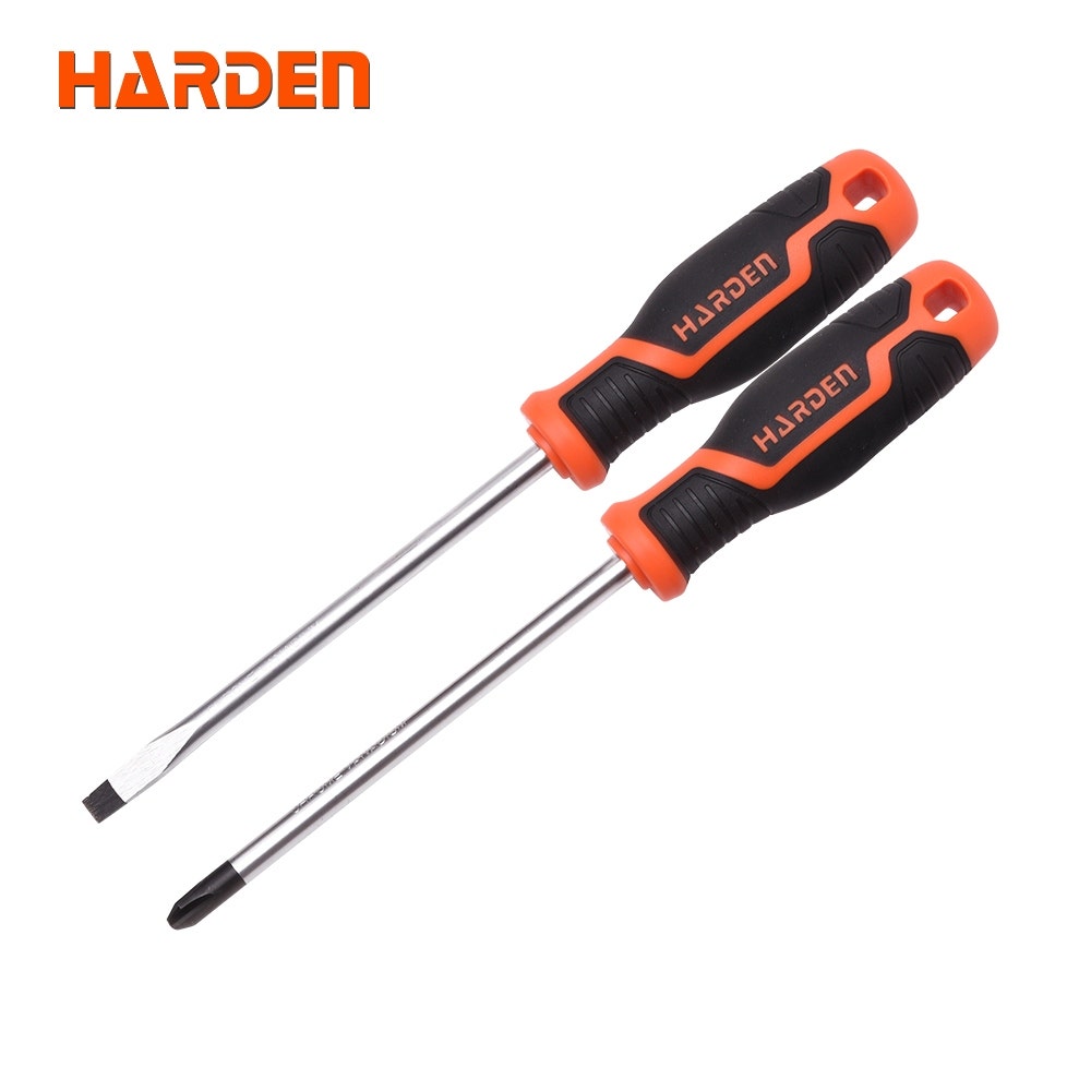 Harden Juego Destornillador Paleta + Cruz 100mm - 550392