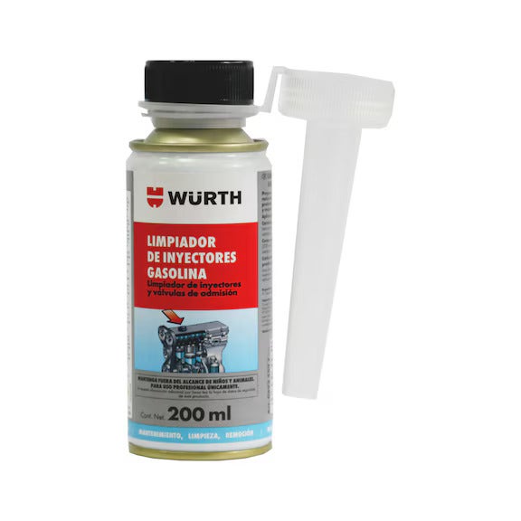 Wurth Aditivo Limpia Inyectores Gasolina 300Ml