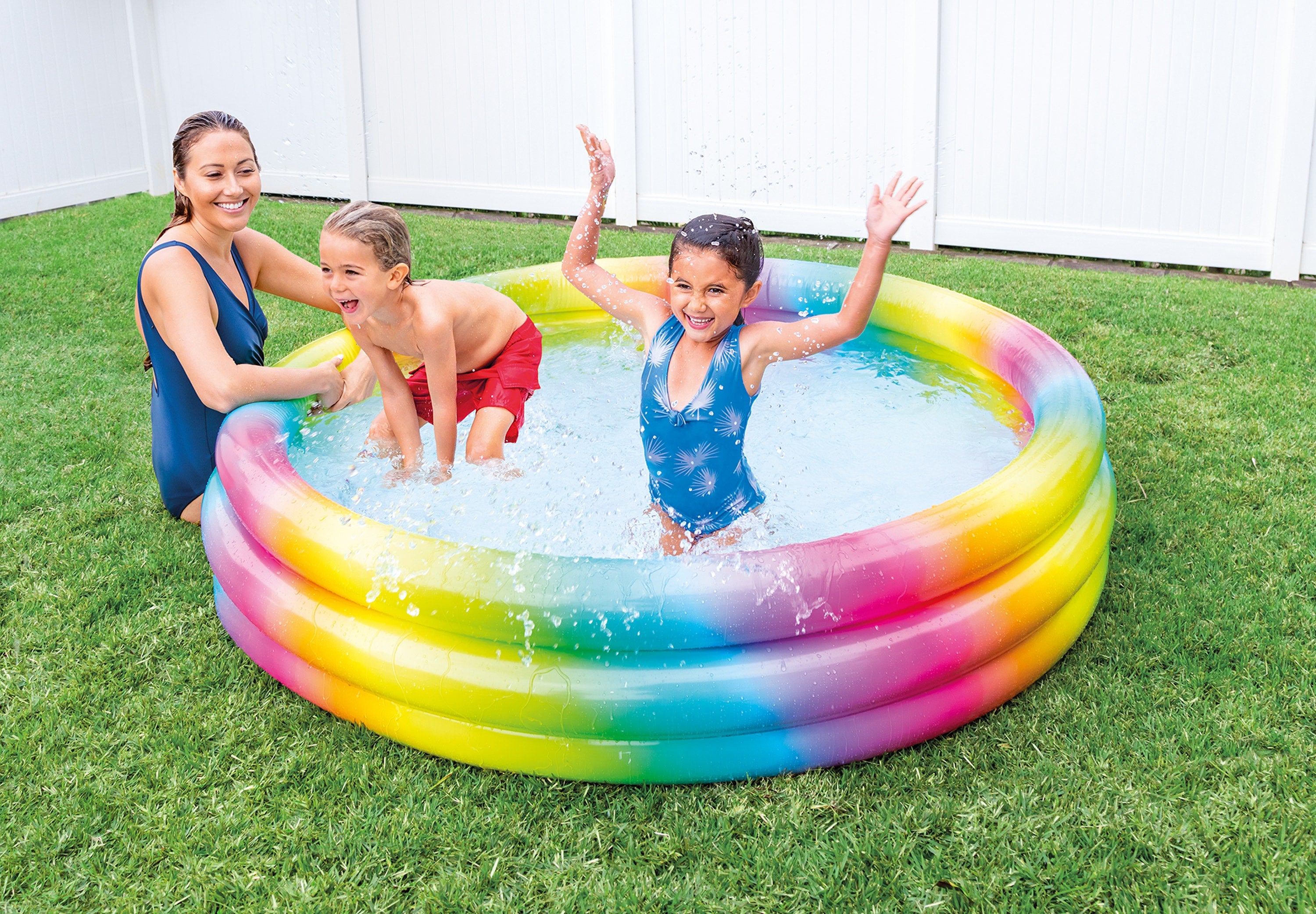 Intex Piscina Inflable 168X38Cm Circulos 58449