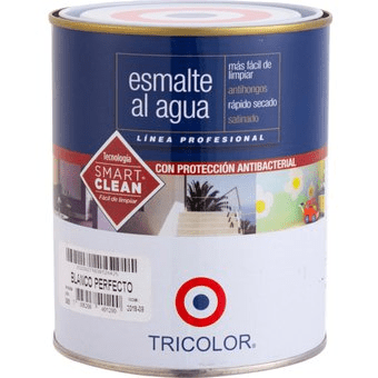 Tricolor Esmalte Al Agua Amarillo Marav.1/4Gl