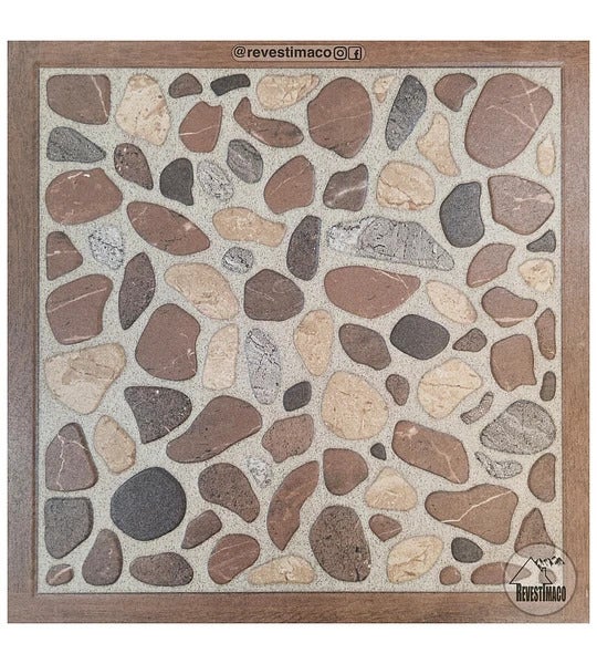 Ceramica 46X46 Pedregal  Marron ( 2.58Mts)