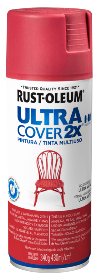 Rust Ultra Cover 2X Rojo Ciruela Ultra Mate 351544
