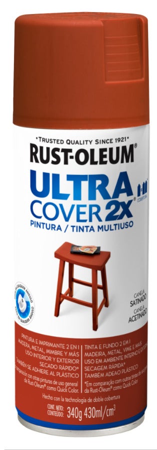 Rust-Oleum Spray Uc2X Canela Satinado 340Gr 262198