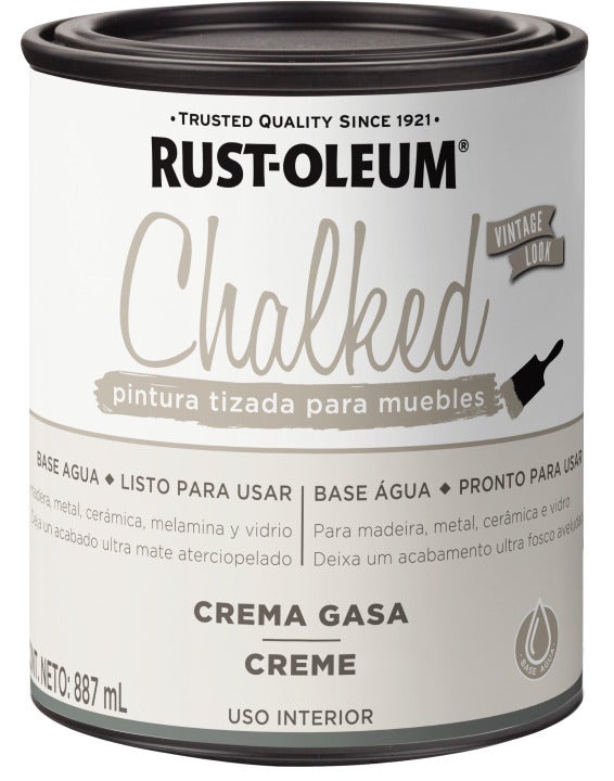 Rust-Oleum Chalked  Crema Gasa 337883-1Lt