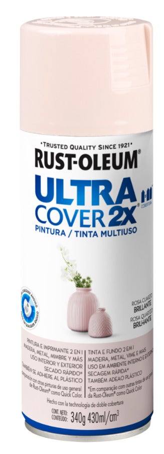 Rust-Oleum Spray Uc2X Rosa Claro Brillante 340Gr 262191