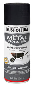 Rust-Oleum Spray Mp Negro Satinado 340Gr 272101