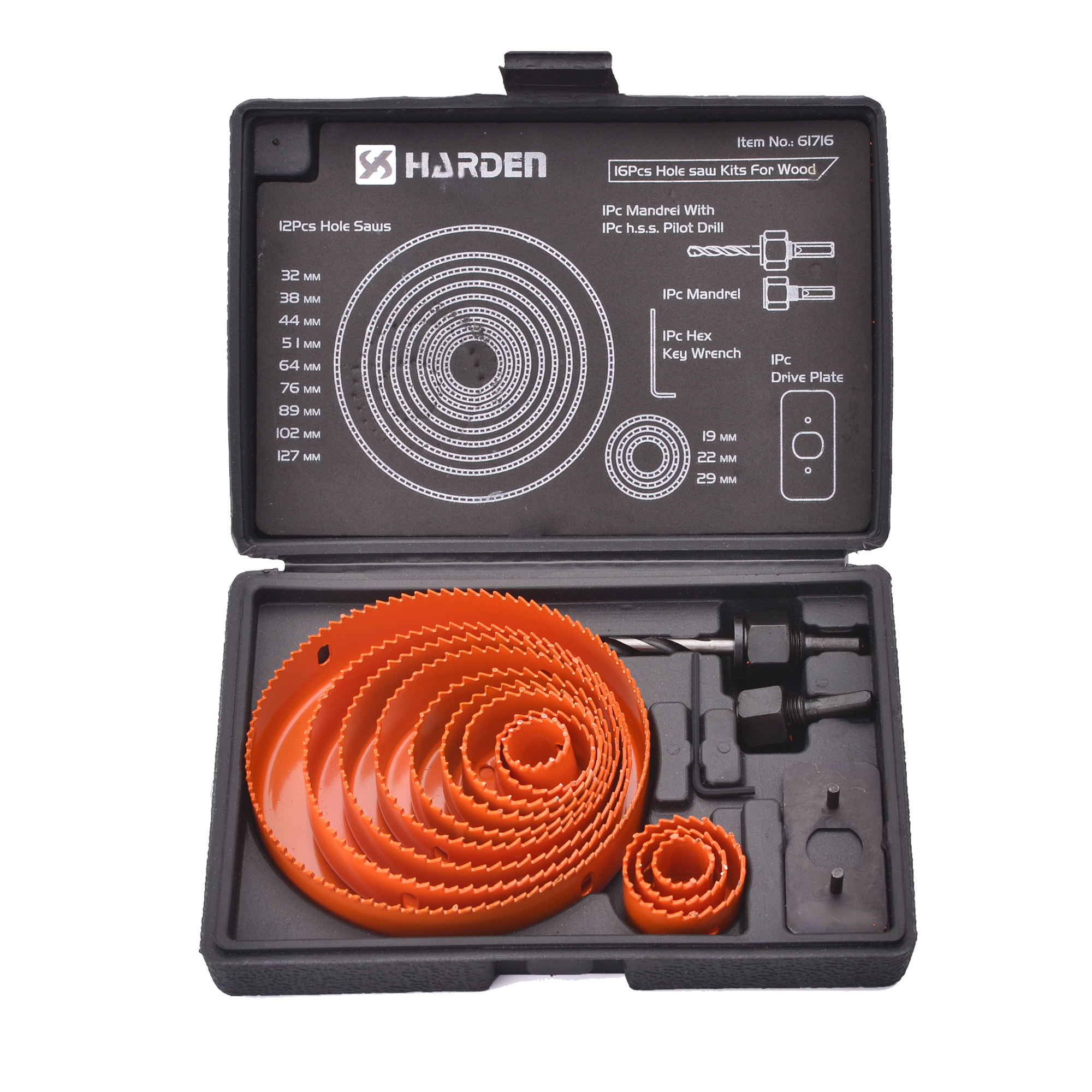 Harden Set Broca Copa 16P Chl610548