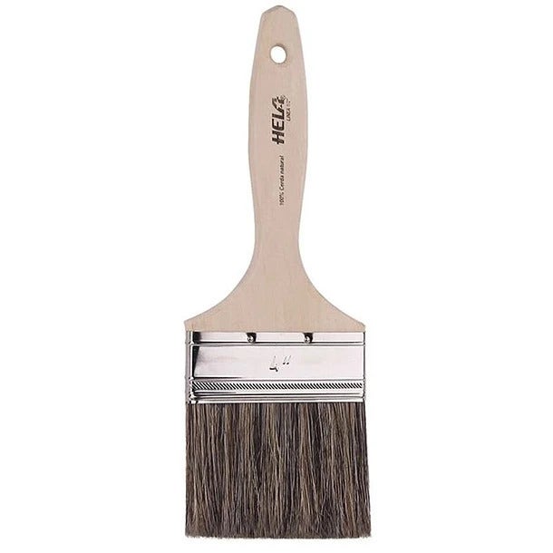 Brocha Hela  1/2 X 4   Cerda Gris 107012