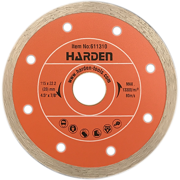 Harden Disco Diamantado Continuo 4,5"  611310