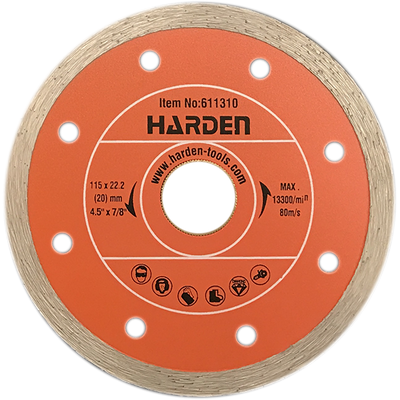 Harden Disco Diamantado Continuo 4,5" 611310