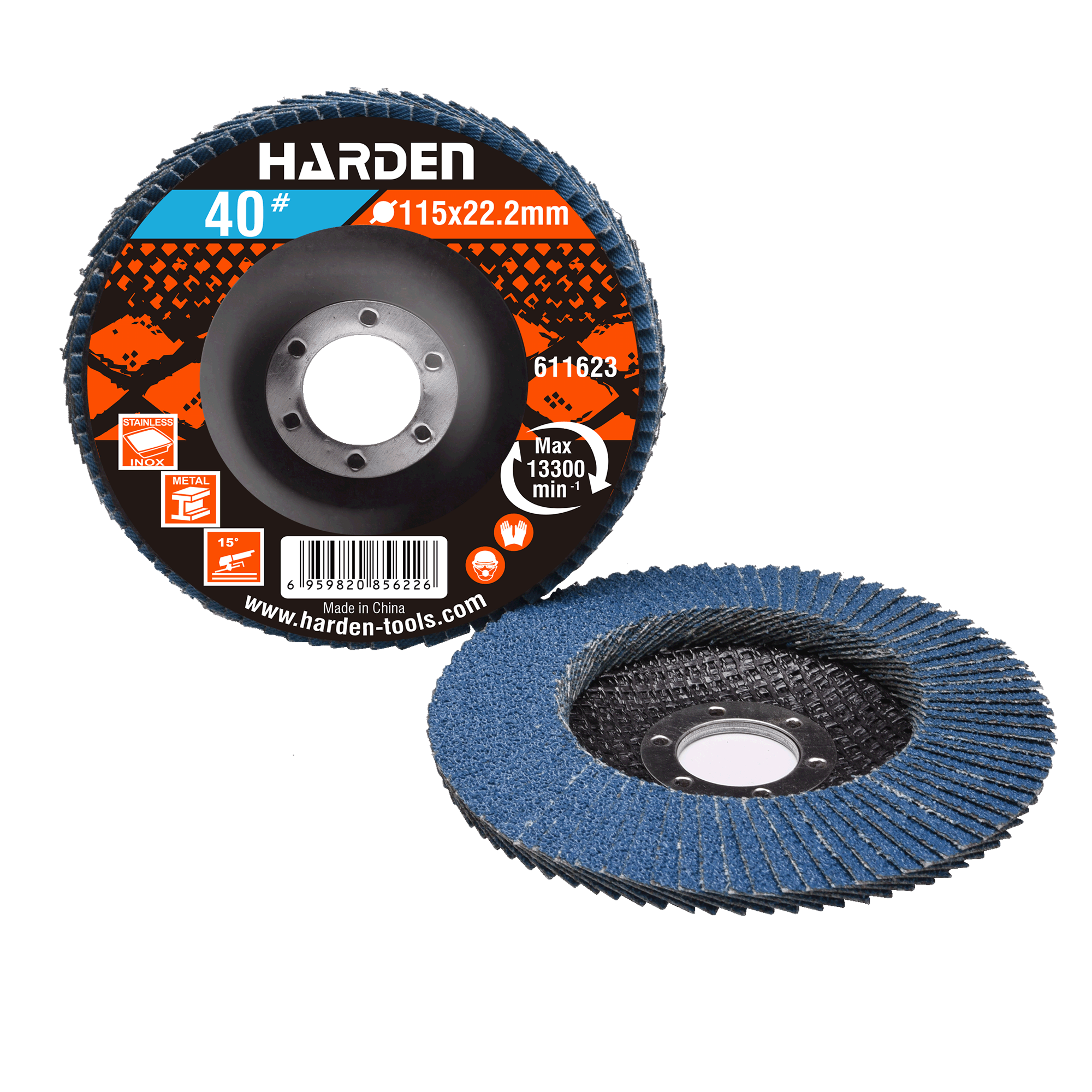 Harden Disco Lijador Flap 115Mm Gr 120 Chl611627