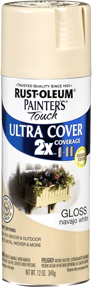 Rust-Oleum Spray Uc2X Blanco Navaja Brillante 340Gr 262200
