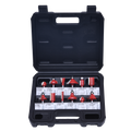 Harden Set Fresas 12P P/Router 1/4 613212