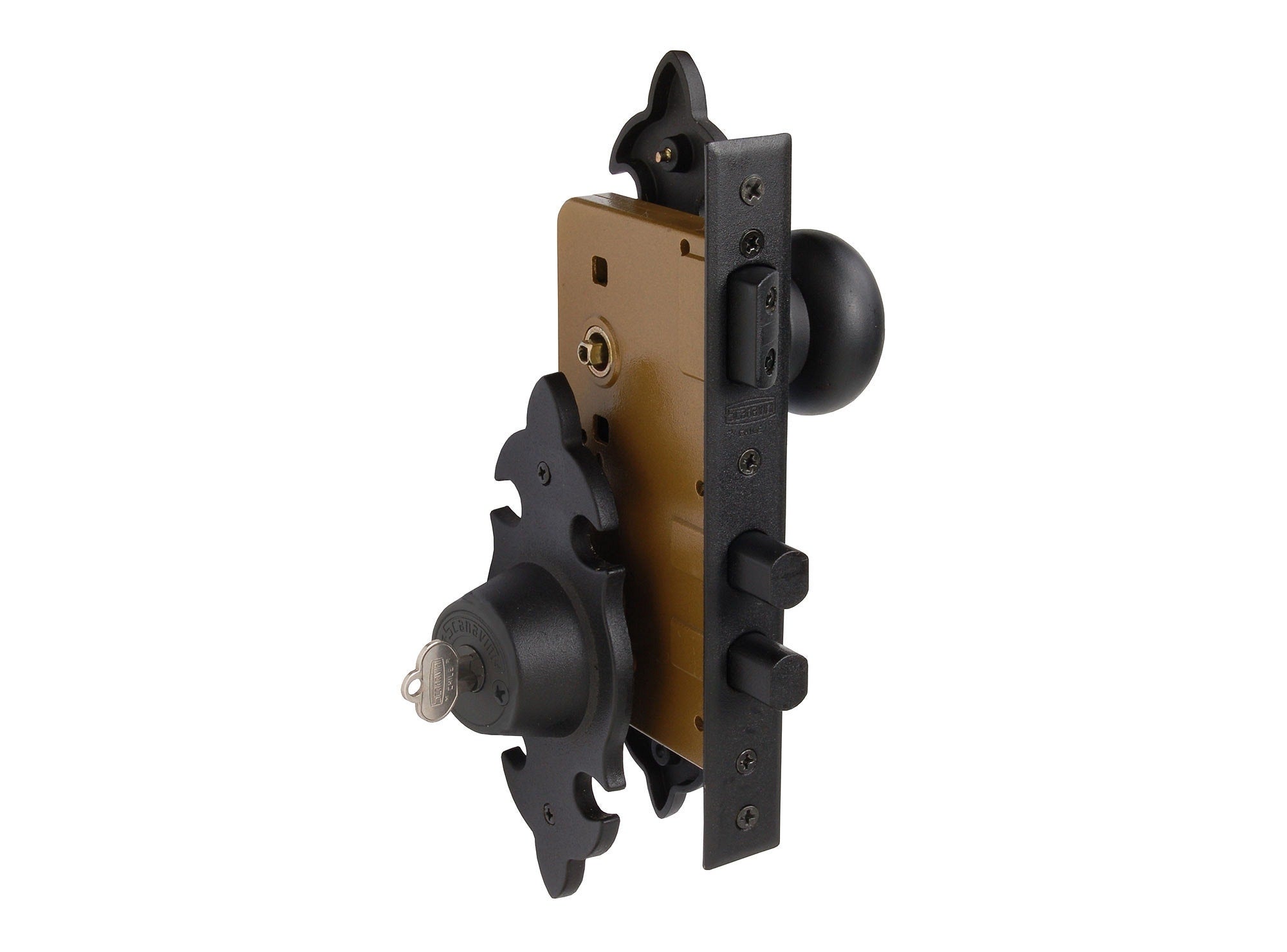 Cerradura Scanavini. Zamac 6180 Zkl 1 Pomo Int