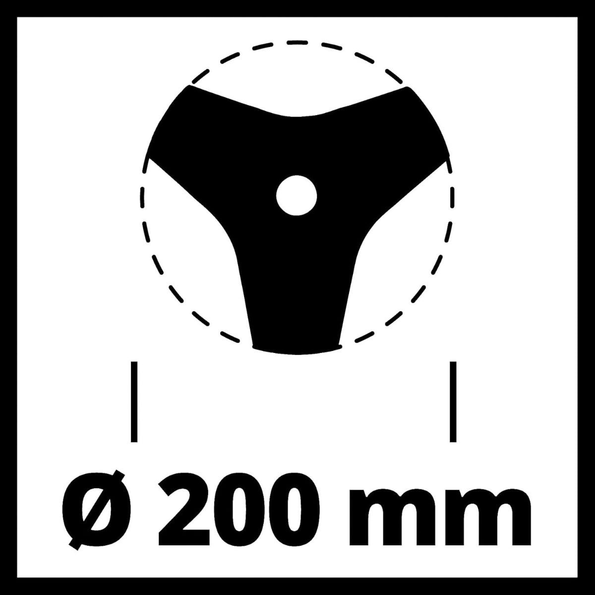 Einhell Cuchilla Para Desbrozadora 3405083