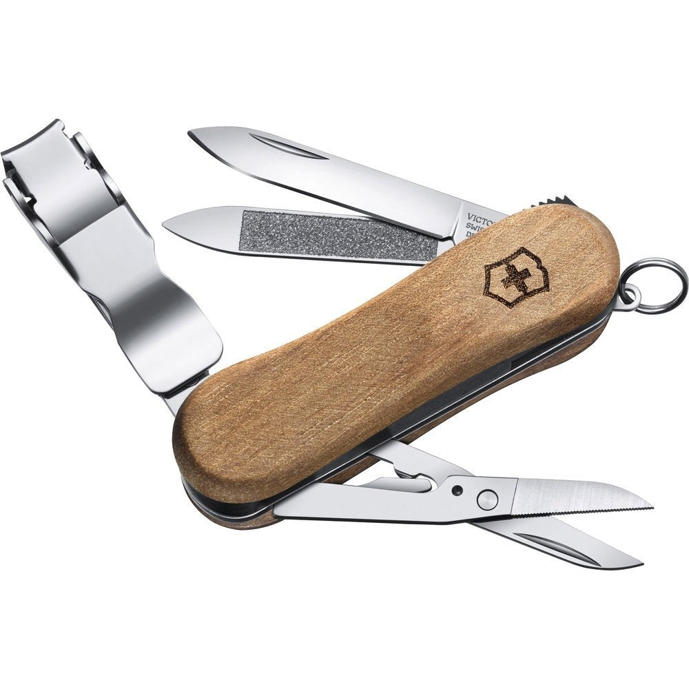 Victorinox Corta U&ntilde;as Nail Clip Wood 580 0.6461.63