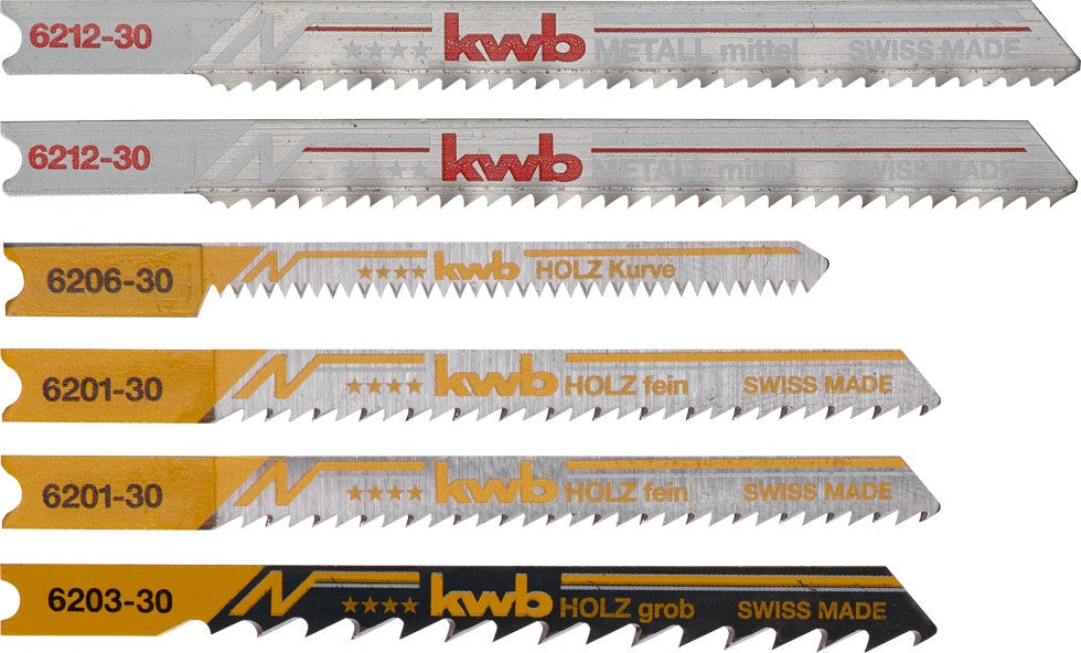 Kwb Star Hoja De Sierra De Calar-Caja 6Piezas/S 49625630