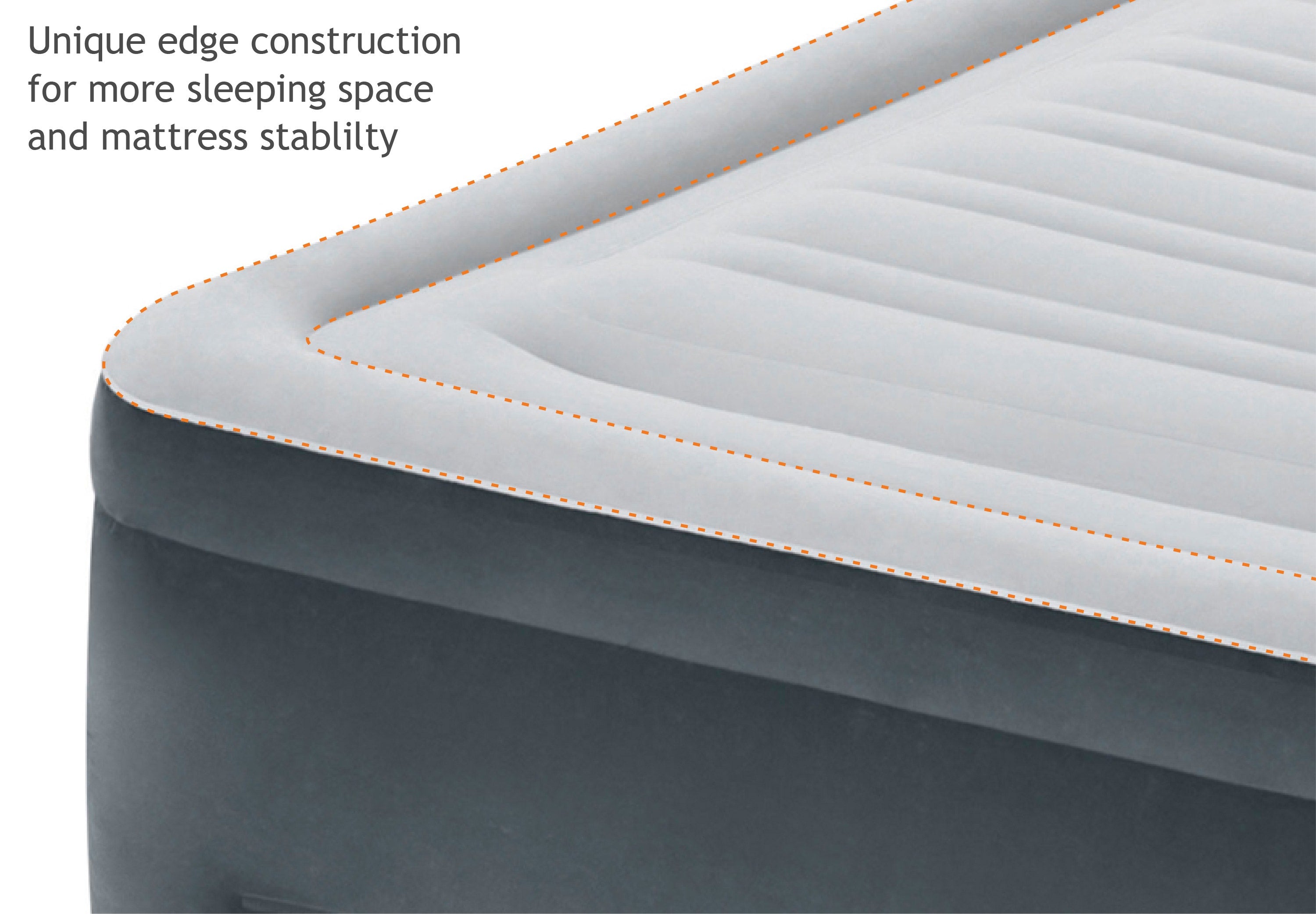 Intex Colchon Inf Comfort Queen 152X203X56Cm Cinf Int 64418