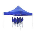 Toldo  Azul Premium 3 X 3  Retractil
