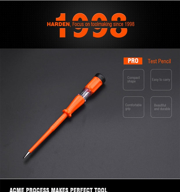 Harden Probador De Corriente 145 Mm 660001