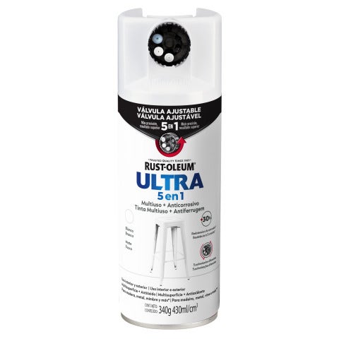 Rust-Oleum Ultra 5 En 1 Blanco Mate 340G. 387576