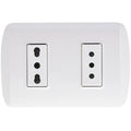 Bticino Enchufe Emb Doble 10+10/16 Modus Bco