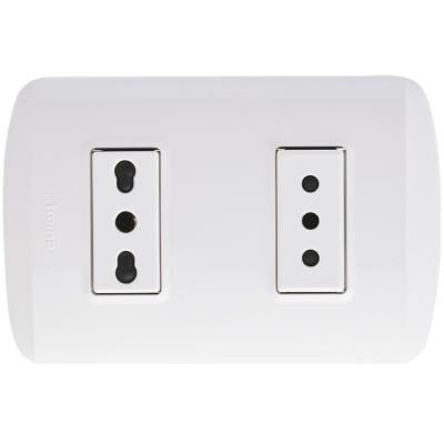 Bticino Enchufe Emb Doble 10+10/16 Modus Bco
