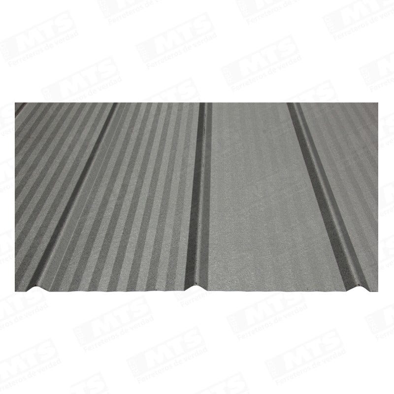 Plancha Acanalada 5v Zinc Alum 0,35 X 2,5 Mts