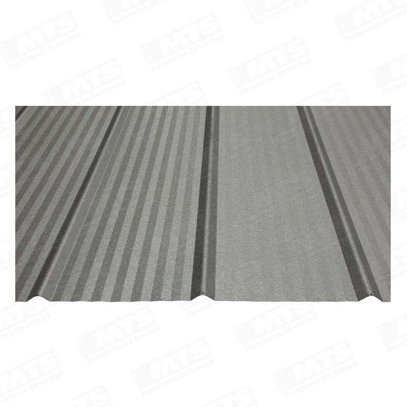 Plancha Acanalada 5v Zinc Alum 0,35 X 3,5 Mts