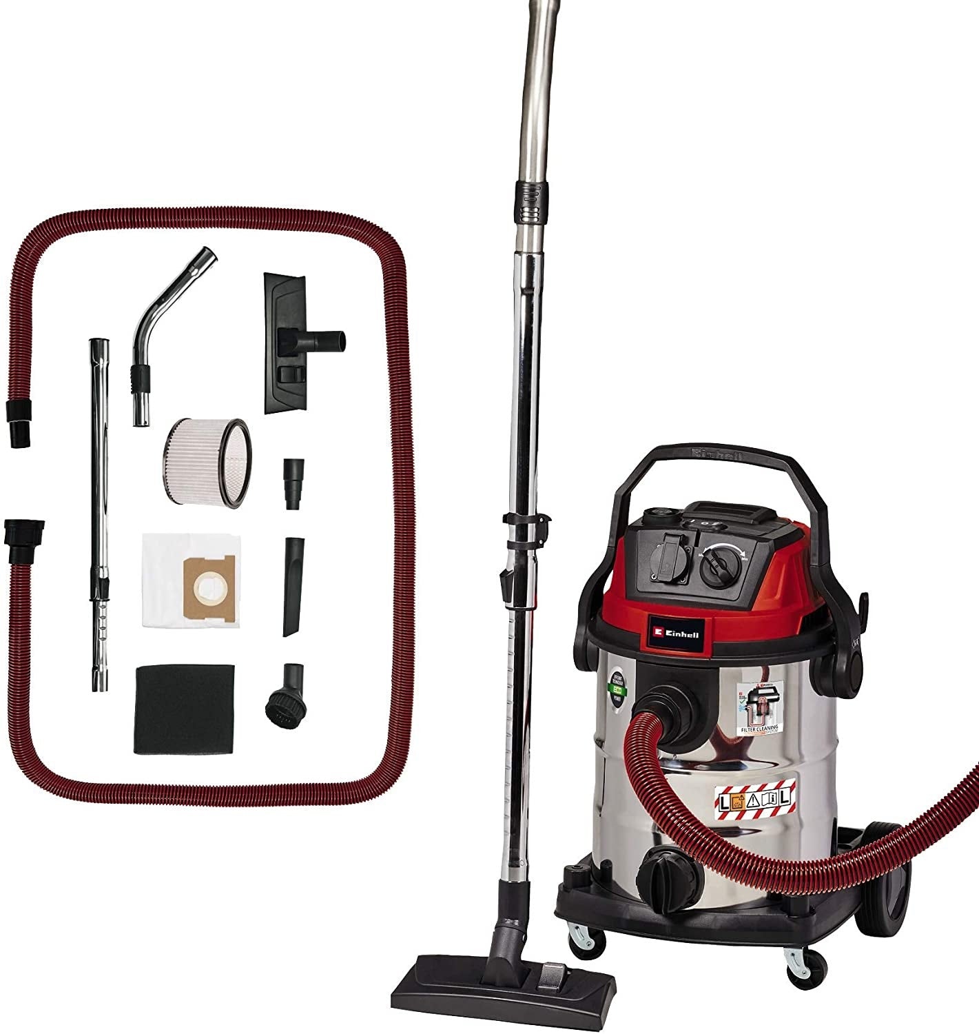 Einhell Aspiradora Polvo/Agua 1200W 25Lt 2342460 Te-Vc 2025 Sacl