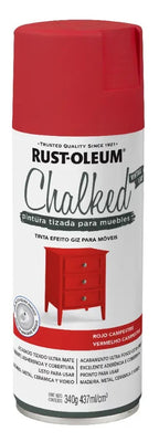 Rust Spray Chalked Aerosol Rojo Campestre 343434