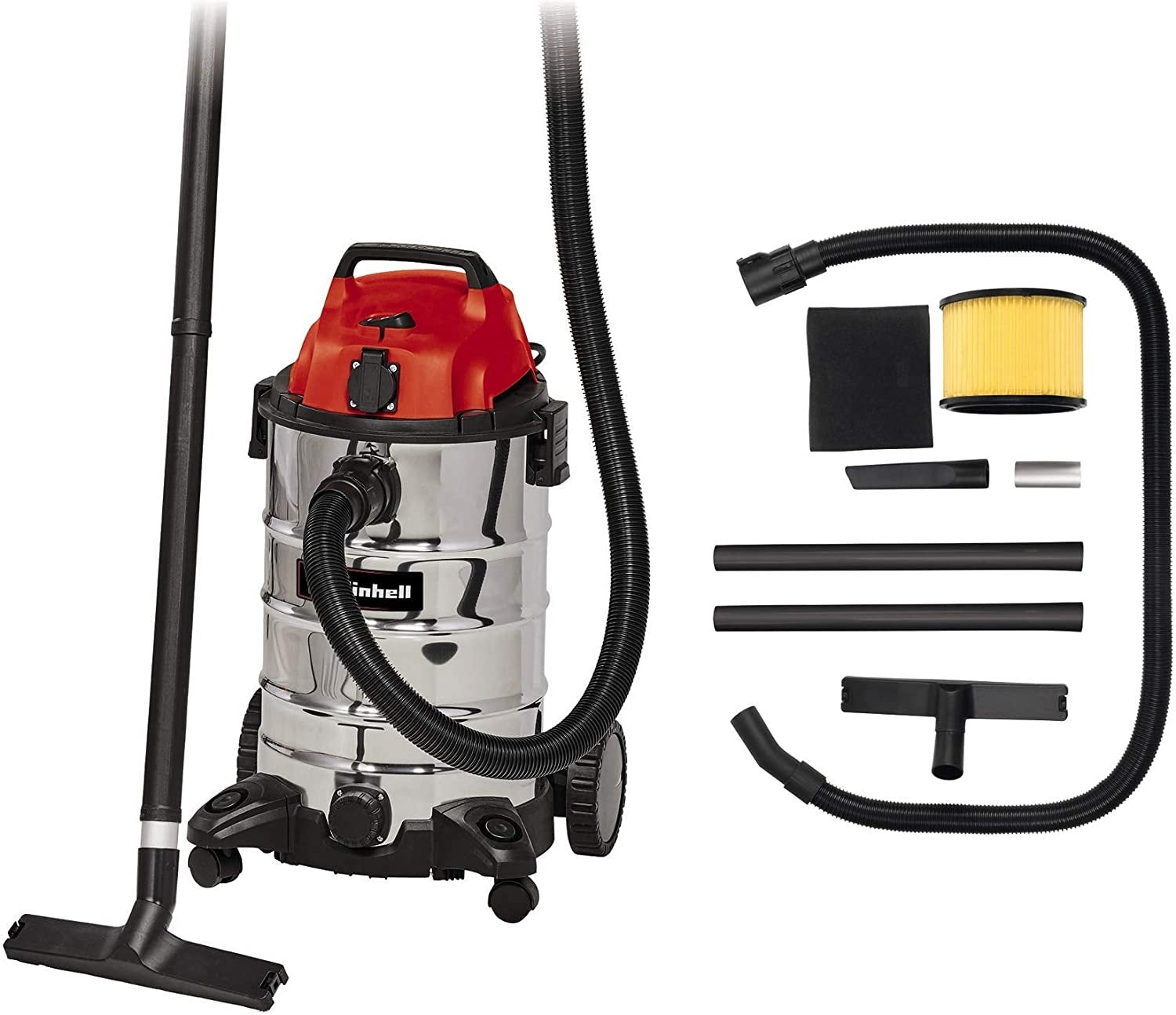 Einhell Aspiradora Polvo/Agua 1500W 3Olts. 2342230 Tc-Vc 1930 Sa Kit