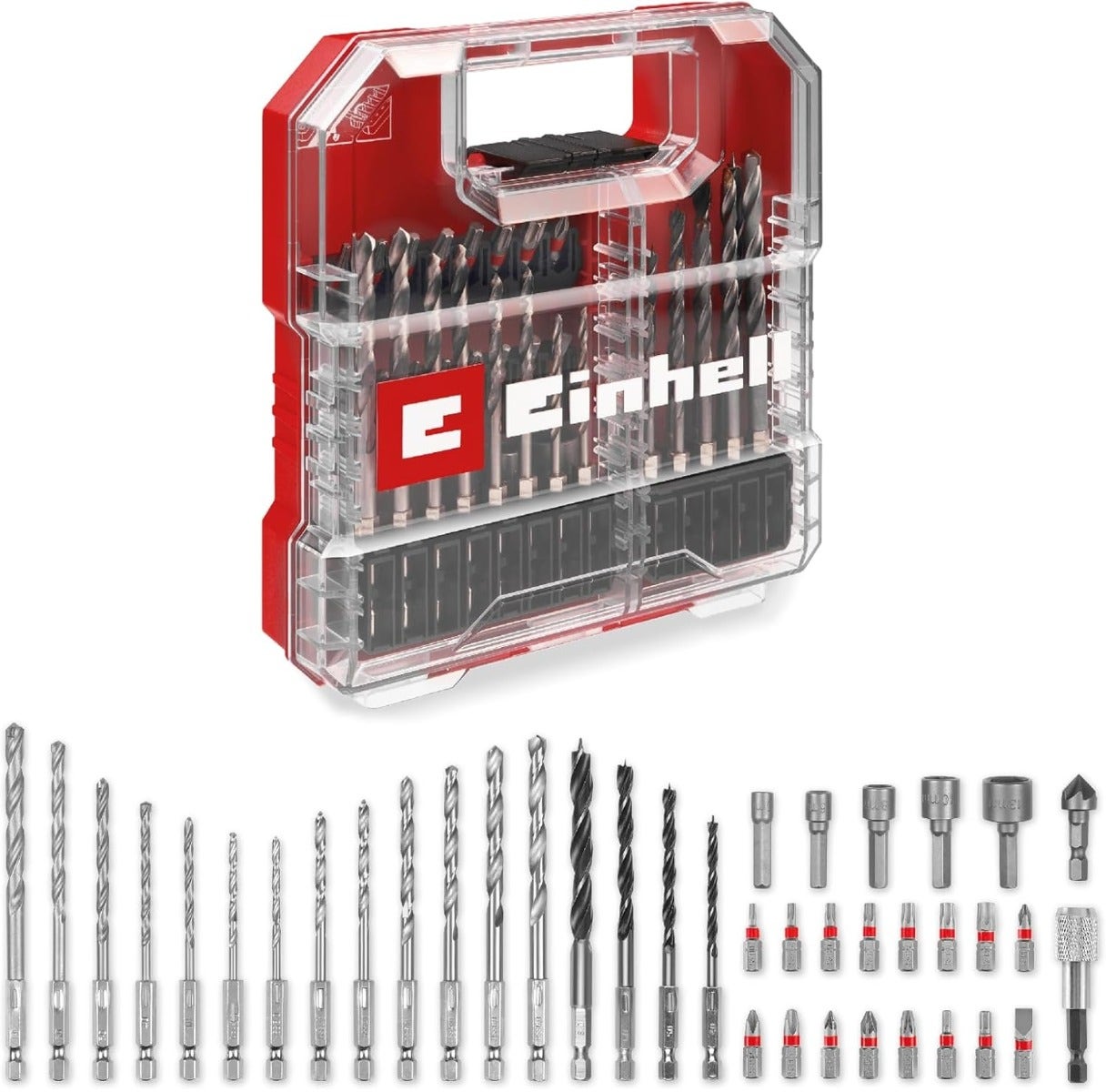 Einhell Set 40 Pz Puntas Y Brocas Metal/madera/concreto - 109053