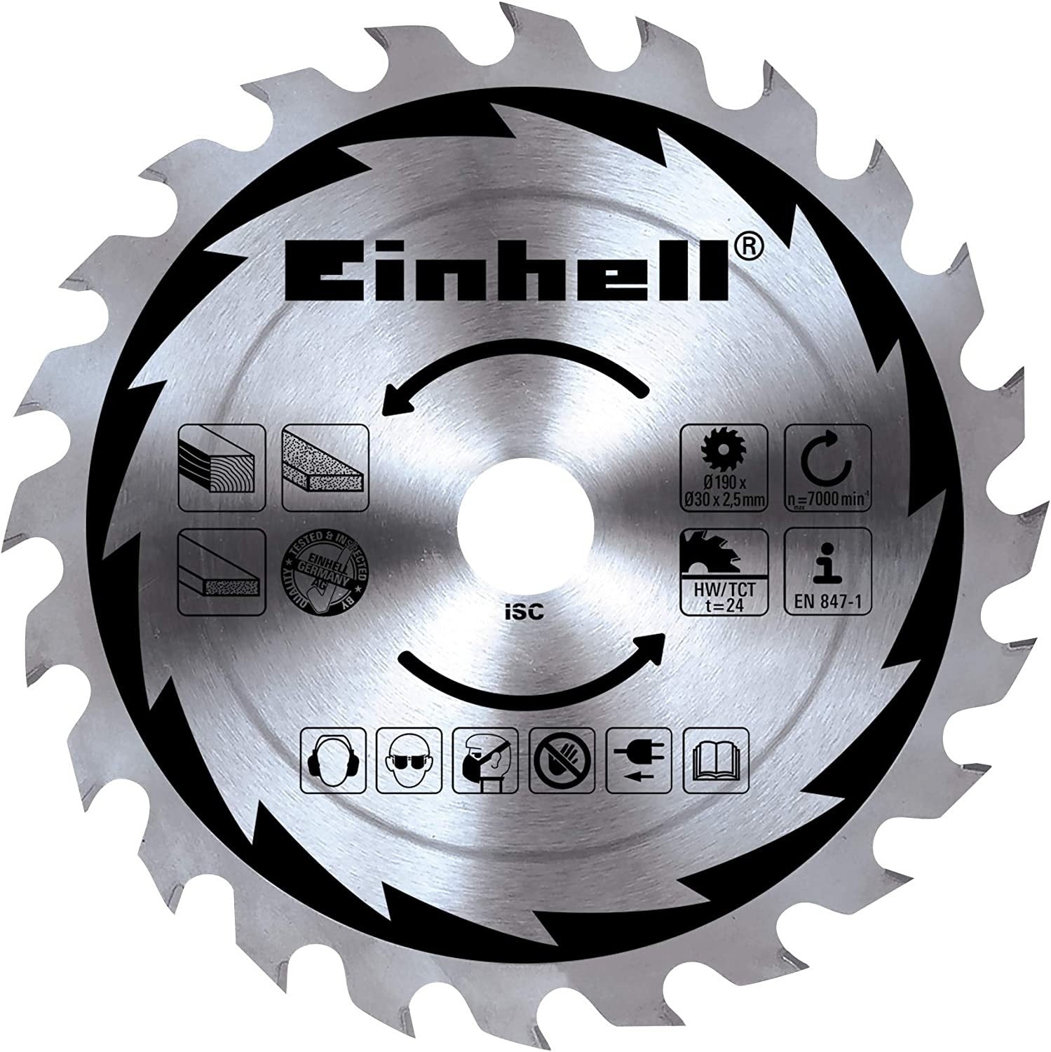 Einhell Sierra Circular 1.400W 4330997 Tc-Cs 1400
