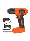 Black + Decker Taladro Inalambrico 8V Ld008-B2C