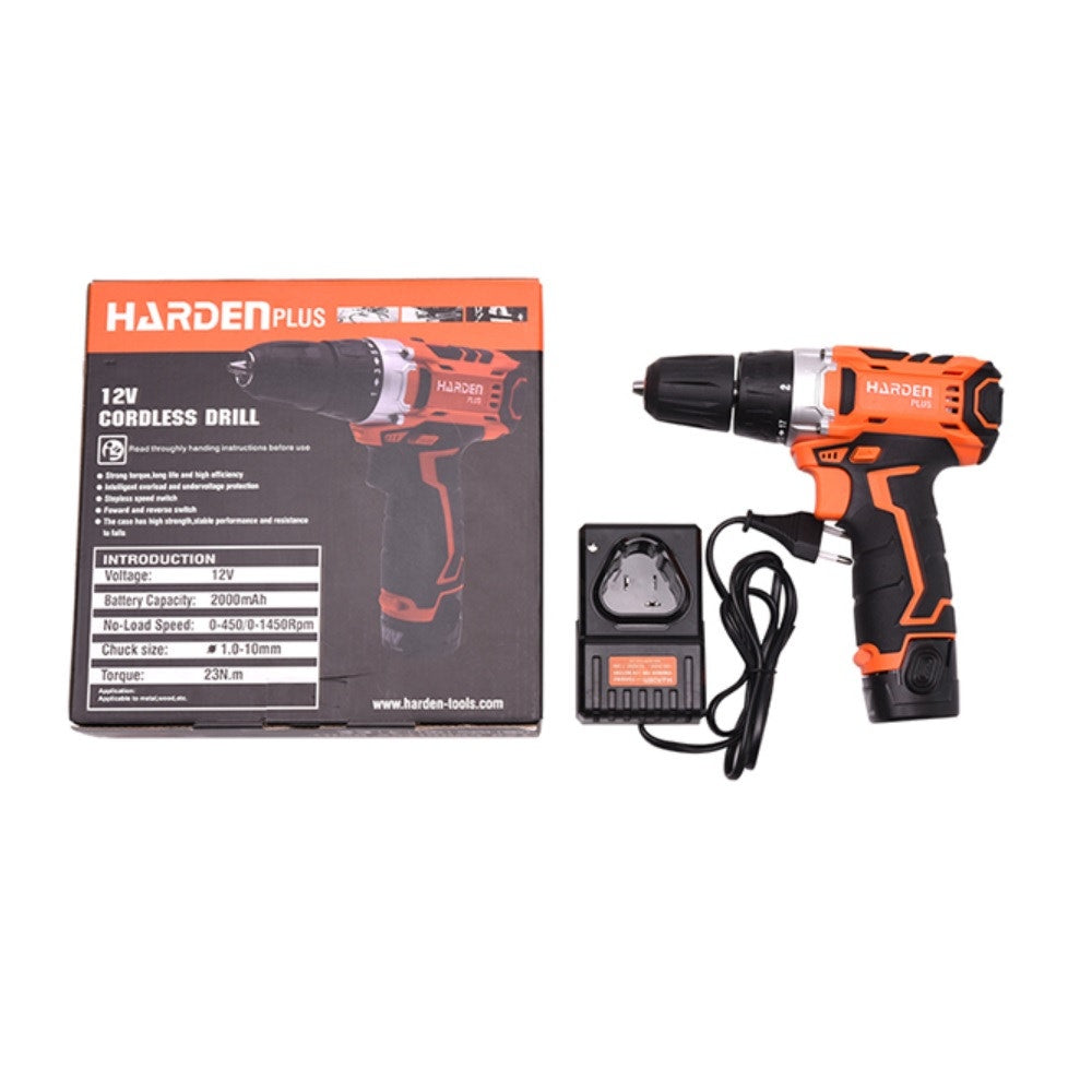 Harden Taladro  Inalambrico Atornillador 12V 756012