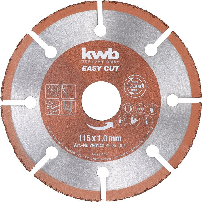 Kwb Disco De Corte 115Mm Multimaterial 49790140