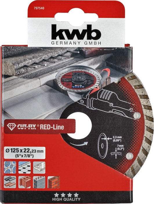 Kwb Disco De Corte Diam 115X22 Zb  Turbo 49797140