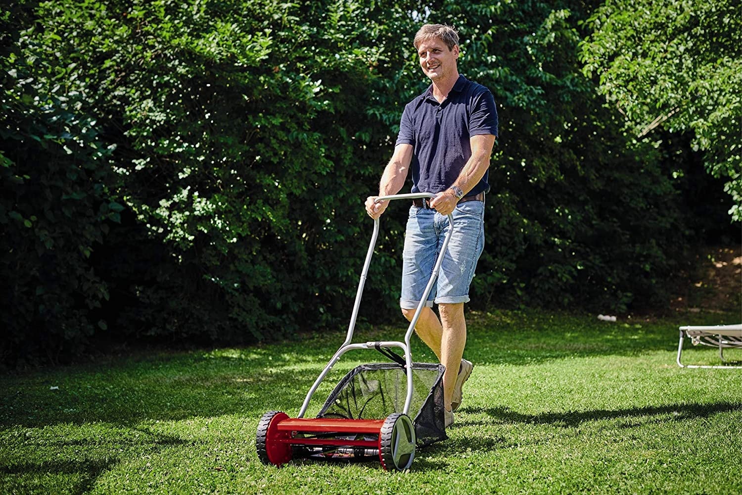 Einhell Corta Cesped Manual Con Recolector 40Cm 3414129 Gc-Hm 400