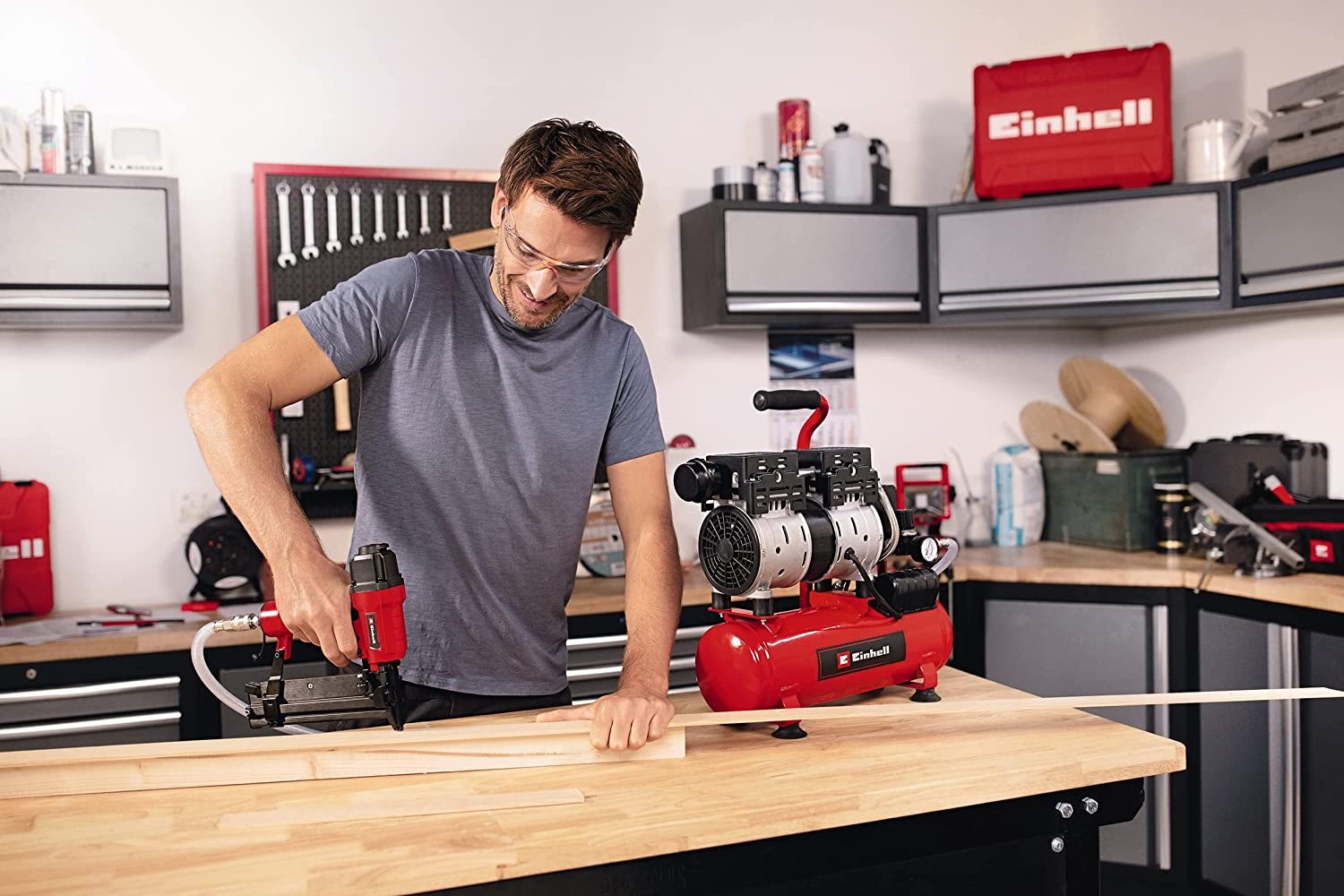 Einhell Compresor Silencioso 6L / 8Bar 4020600 Te-Ac 6 Silent