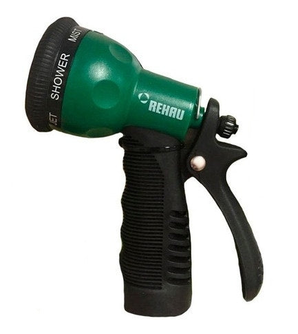 Regador Pistola Rehau Verde/Negro