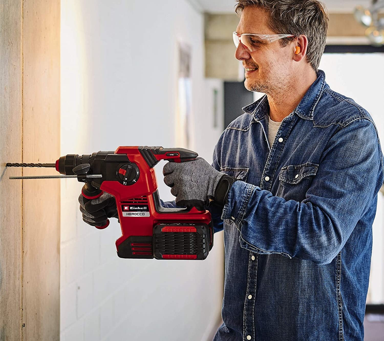 Einhell Rotomartillo Inalambrico 36V  4513950 Herocco 36/28