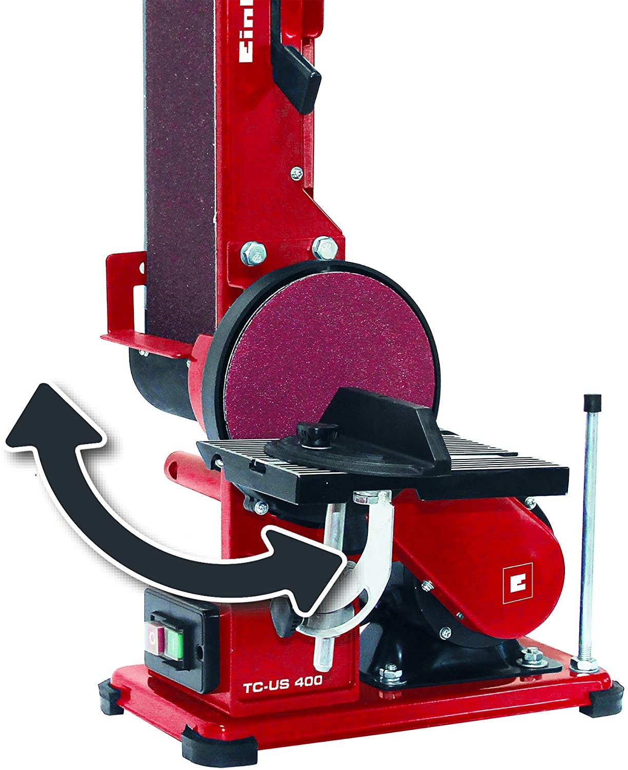 Einhell Banco Lijadora Banda Y Disco 4419255 Tc-Us 400